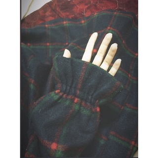 Áo khoác dạ kẻ 2hand