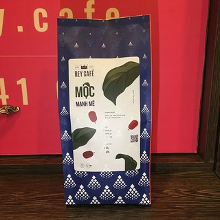 1KG Cà phê Mộc Mạnh Mẽ (1kg/gói) - Thành phần hạt Coffee Robusta & Culi nguyên chất rang mộc - Rey Cafe