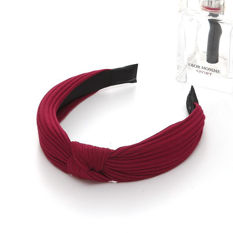 Băng đô vải dệt kim phong cách Hàn Quốc dành cho nữ