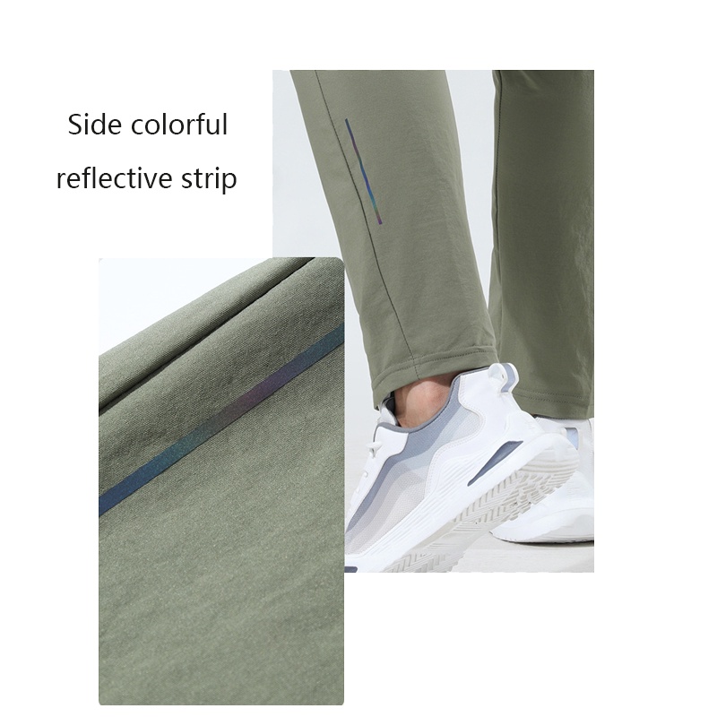 Lululemon  Quần dài ống rộng   không lộ đường mày thích hợp tập yoga cho nam 2915x