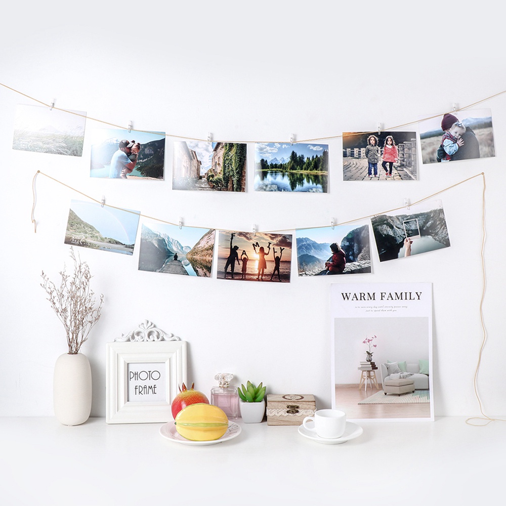 Set 20/50/100 kẹp nhựa phơi quần áo chống gió tiện dụng