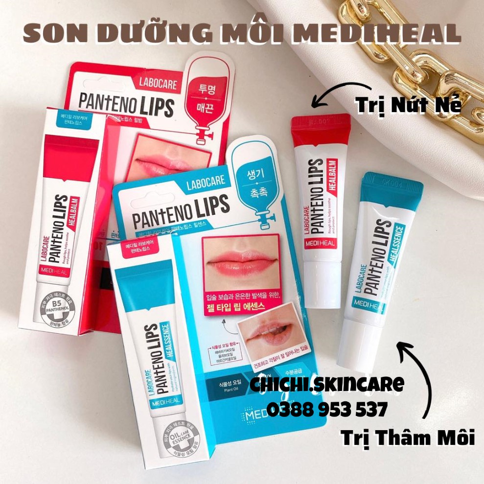 (CÓ SẴN - ẢNH THẬT) Dưỡng Môi Mediheal Labocare Pantenolips