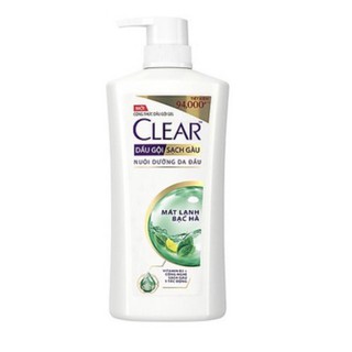 Dầu Gội Clear Sạch Gàu 880ml Mát Lạnh Bạc Hà 3x Sức Mạnh Đánh Bay Gàu, Ngứa, Vi Khuẩn