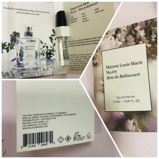 Nước hoa sample 1.5ml