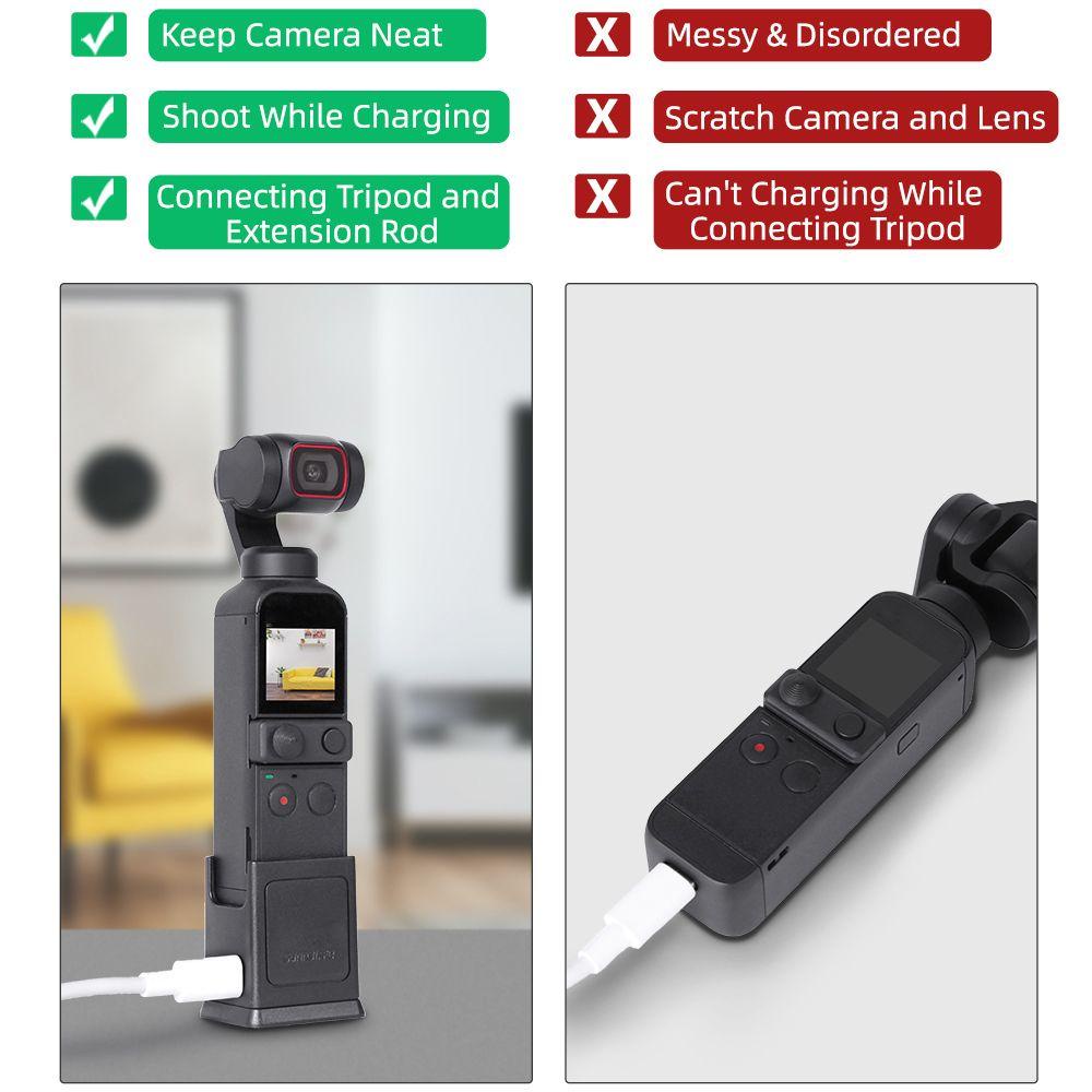 BTLIMER Đế Gắn Máy Ảnh Cho DJI OSMO POCKET 1 / 2