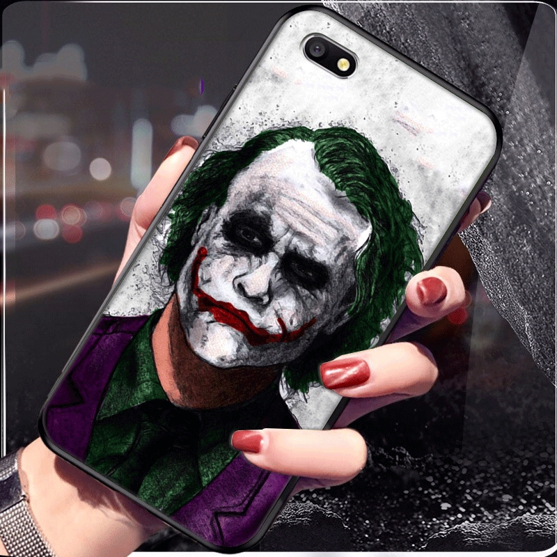 Ốp điện thoại mềm hình phim Joker cho OPPO A3S A5 A37 A39 A5S A7 A59 A77 F1S F3 F5 F7 F9