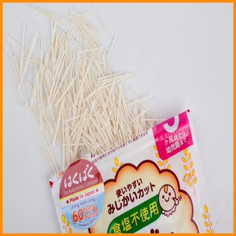 Mì Somen Tách Muối Hakubaku Nhật Bản, Mỳ Ăn Dặm Cho Bé 5m, 7m, 9m