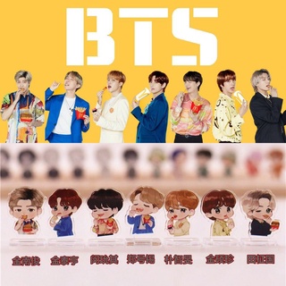 Chibi mô hình nhựa cứng để bàn BTS