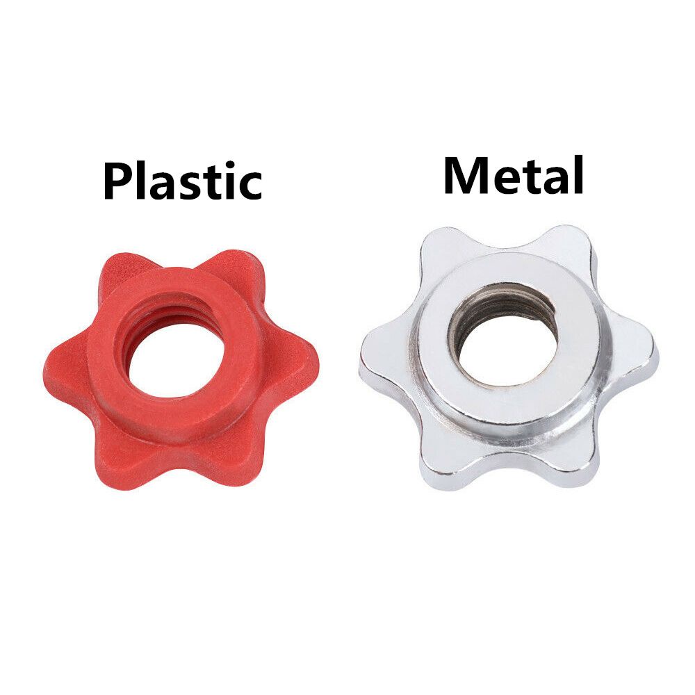 Đai ốc khóa cố định thanh tạ bằng thép cứng nhiều màu