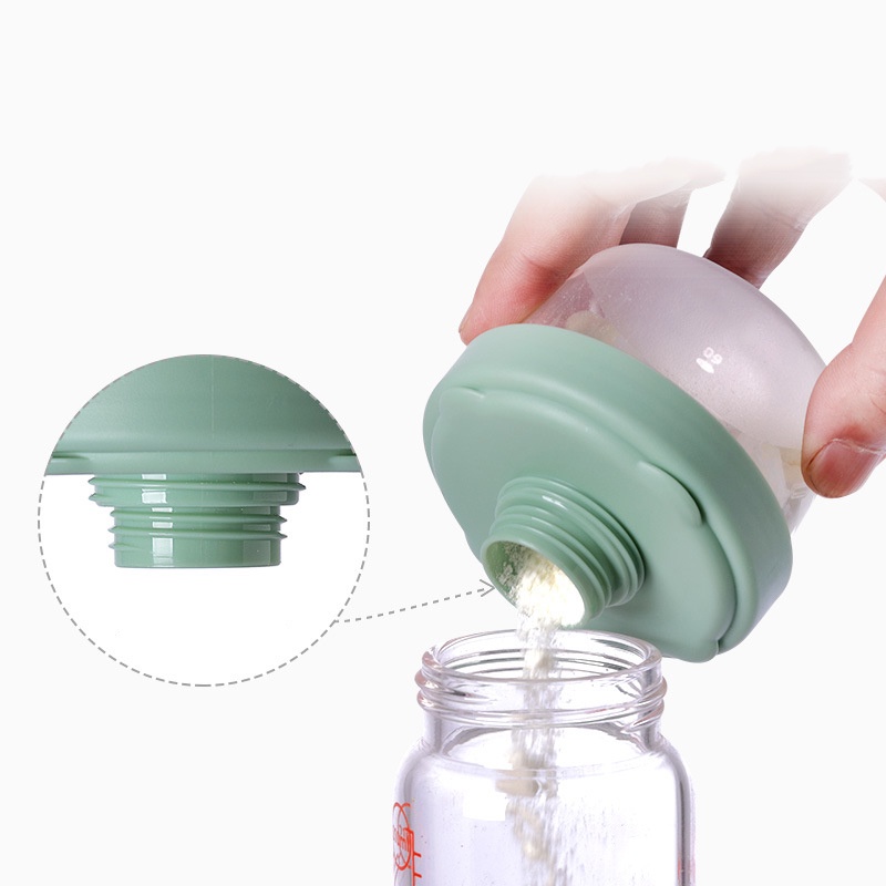 Hộp Đựng Sữa Bột Em Bé 3 Tầng Dung Tích 60ml Chống Ẩm Mốc