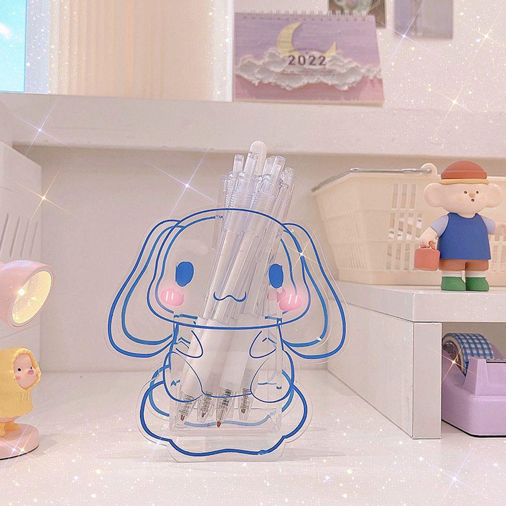 [COD] Giá Đỡ Bút Bằng Acrylic Hình Chú Chó Cinnamoroll Melody Đáng Yêu