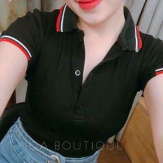 Áo cộc tay cổ bẻ