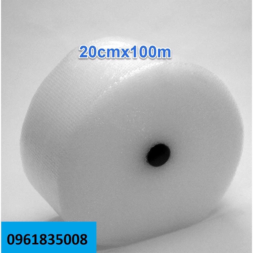 Xốp bong bóng cuộn 20cm x 100 m loại tốt