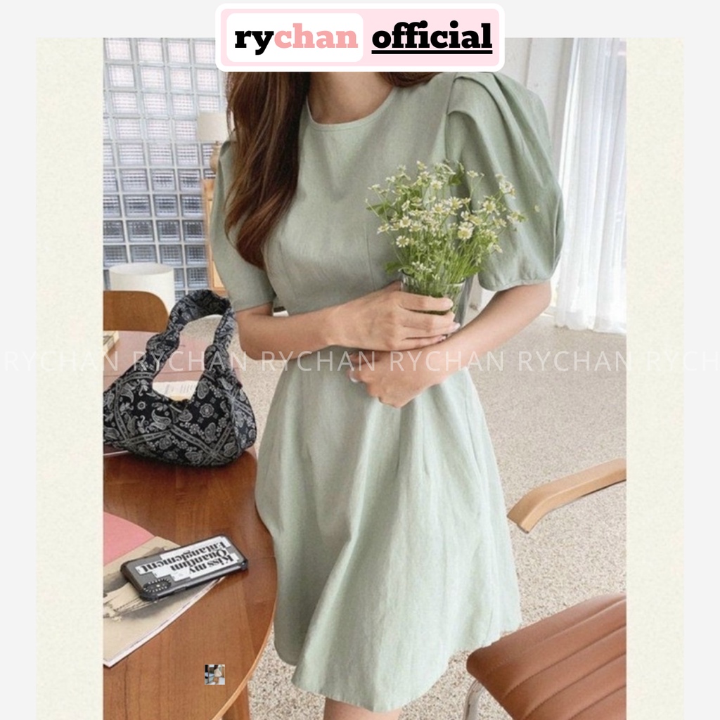 Đầm Xoè Mint Tối Giản - DX9985
