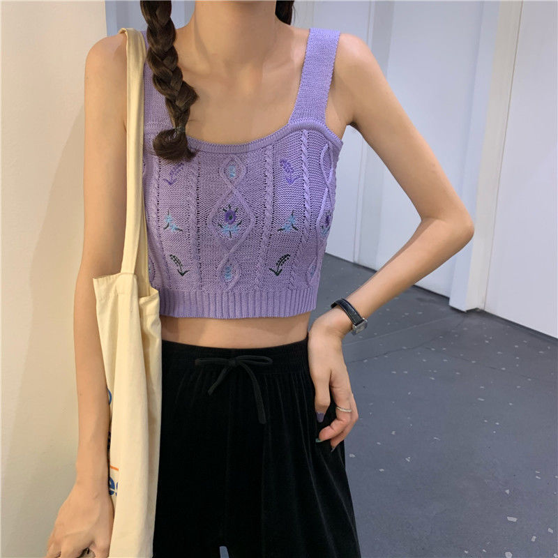 Short Two-Color Two-Wire T-shirt, Beautiful Two-Wire T-shirt