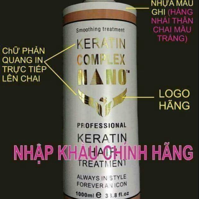 Keratin complex nano