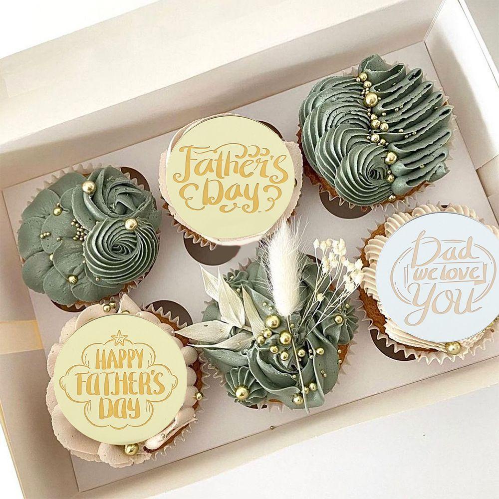 Set 5 Que Chữ Happy Birthday Trang Trí Bánh Kem|Ngày Của Cha