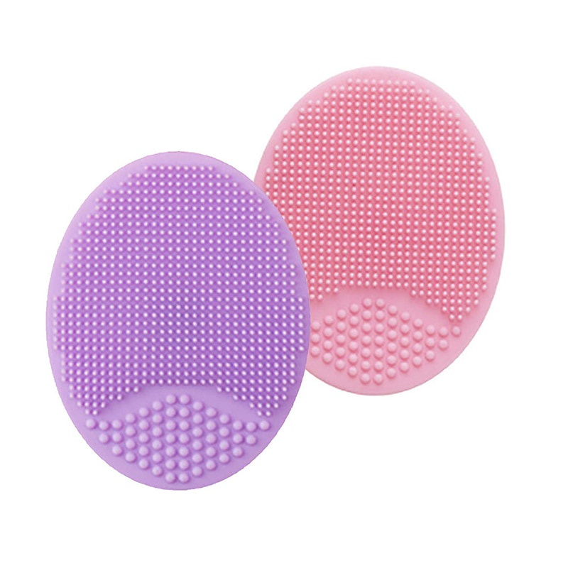 Bàn chải làm sạch da mặt bằng silicon Massage lỗ chân lông Loại bỏ mụn đầu đen Tẩy tế bào chết Trang điểm Mặt mềm mại mịn màng