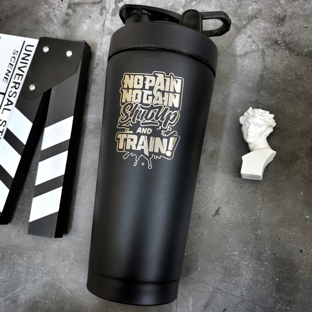 BÌNH INOX 2 LỚP GYMSHARK - GIỮ NHIỆT NÓNG LẠNH 24H