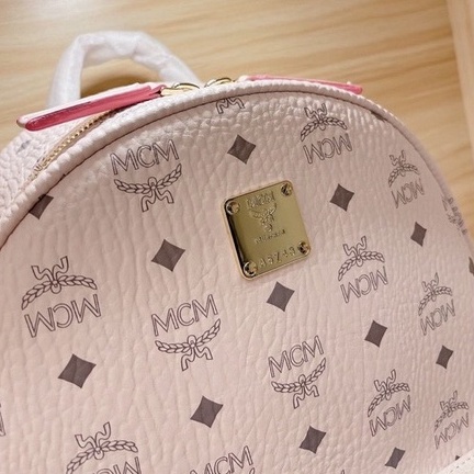 Balo thời trang MCM hồng LA 1-1 on web