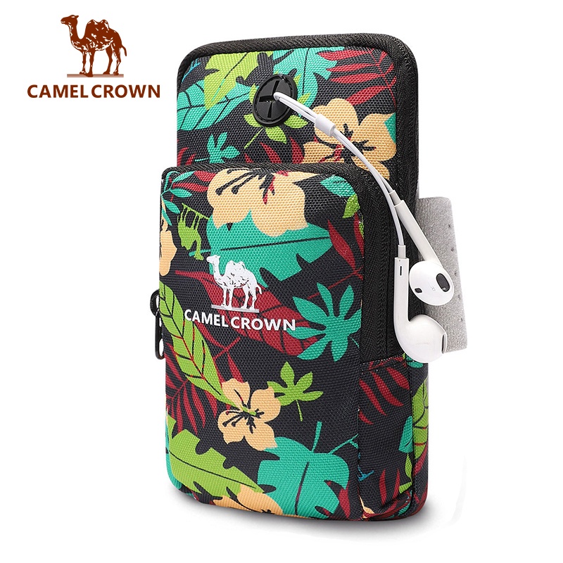 Túi đựng điện thoại CAMEL CROWN đeo cánh tay khi chơi thể thao cho nam nữ