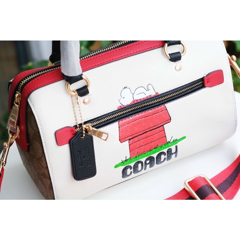 TÚI COACH TRỐNG PEANUT SNOOPY