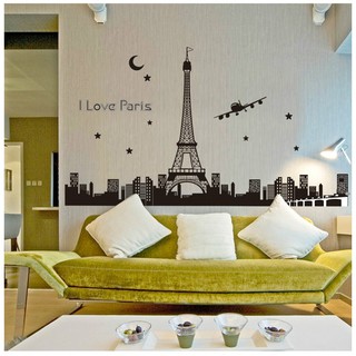 [HCM] Decal tranh dán tường thành phố dạ quang - phát sáng ban đêm - decalhcm