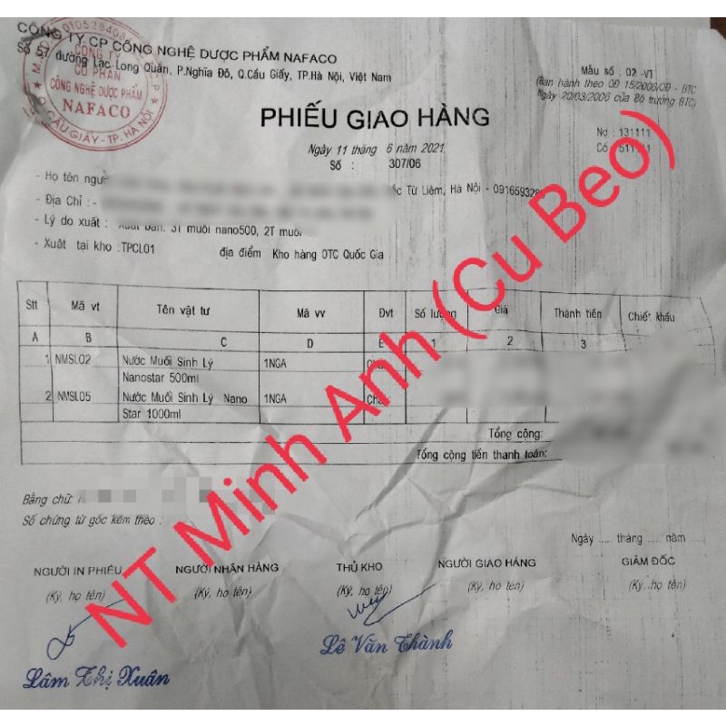 Nước muối sinh lý