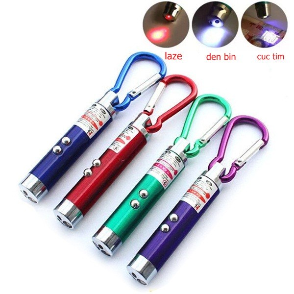 Đèn bin mini 3 chức năng