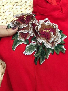 ĐẦM SUÔNG THÊU HOA