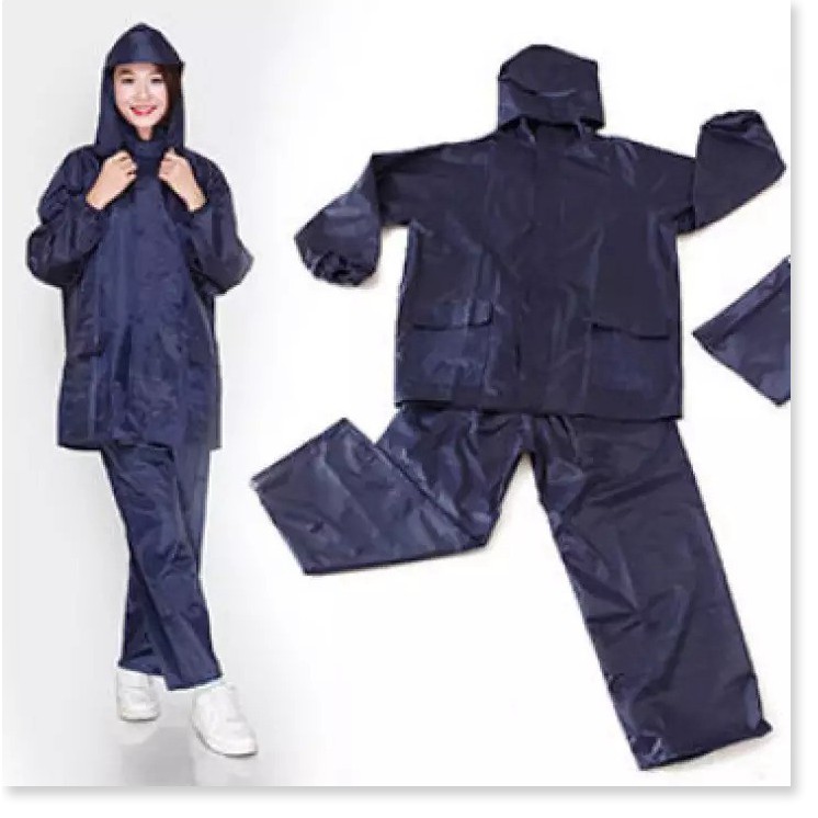 Quần áo đi mưa SALE ️ Bộ Quần áo đi mưa vải dù siêu bền, chất liệu cao cấp chống nước 3323
