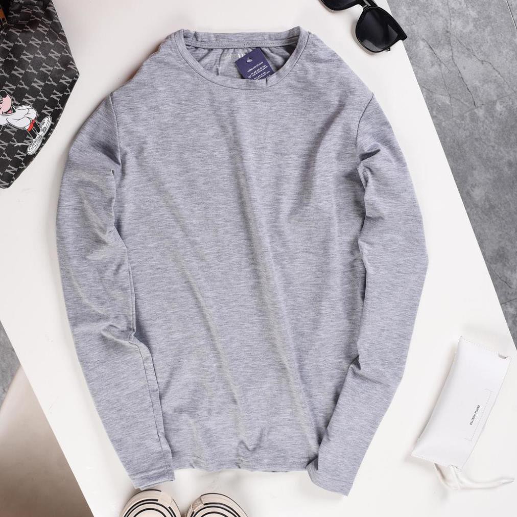Áo thun dài tay nam giữ nhiệt Veratino thu đông đẹp cổ tròn chất cotton co giãn N | BigBuy360 - bigbuy360.vn