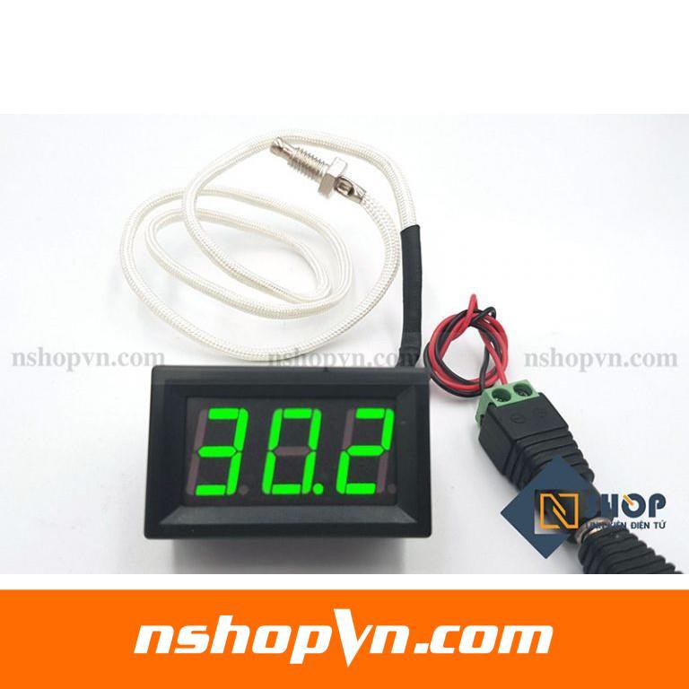 Đồng hồ đo nhiệt độ type K 800 độ C