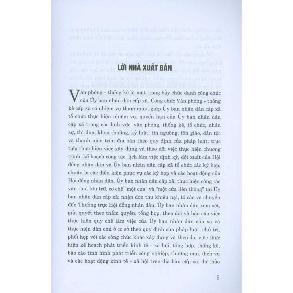 Sách - Sổ Tay Kỹ Năng Nghiệp Vụ Dành Cho Công Chức Văn Phòng Thống Kê Cấp Xã | BigBuy360 - bigbuy360.vn