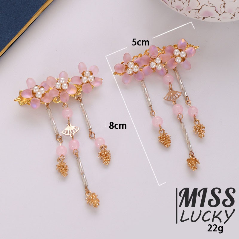 Cặp kẹp tóc phong cách Trung Quốc cổ điển xinh xắn