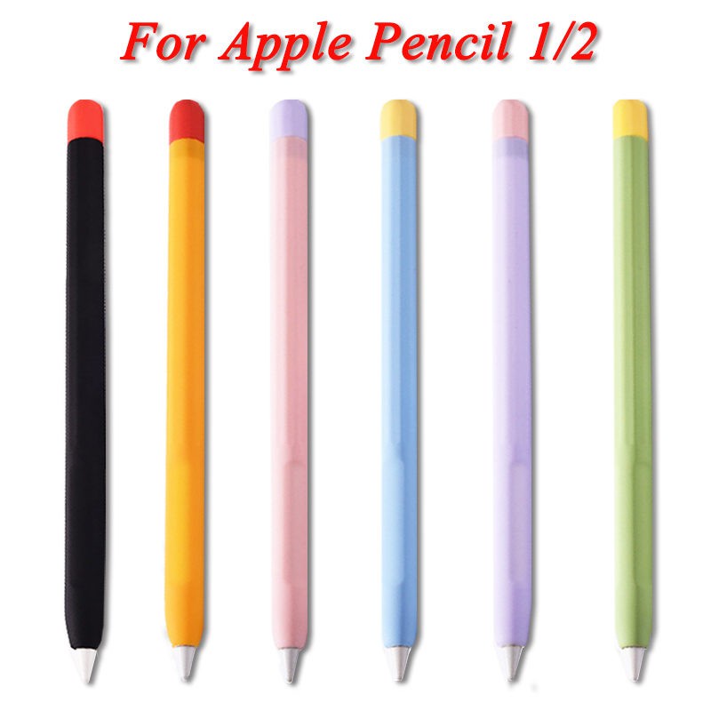 Dễ Thương Vỏ Bảo Vệ Bút Cảm Ứng Bằng Silicon Màu Kẹo Cho Apple Pencil 2 / 1 Ipad | BigBuy360 - bigbuy360.vn