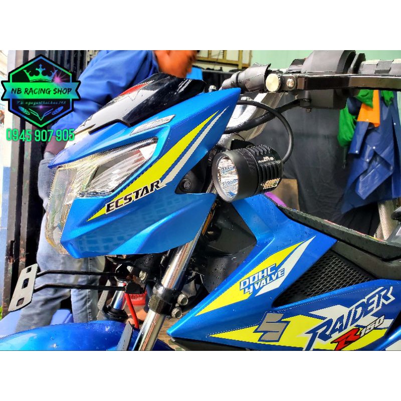 Đèn Trợ Sáng L4X Chip SST20 Real Kính Tím Cực Sáng .NB Racing Shop