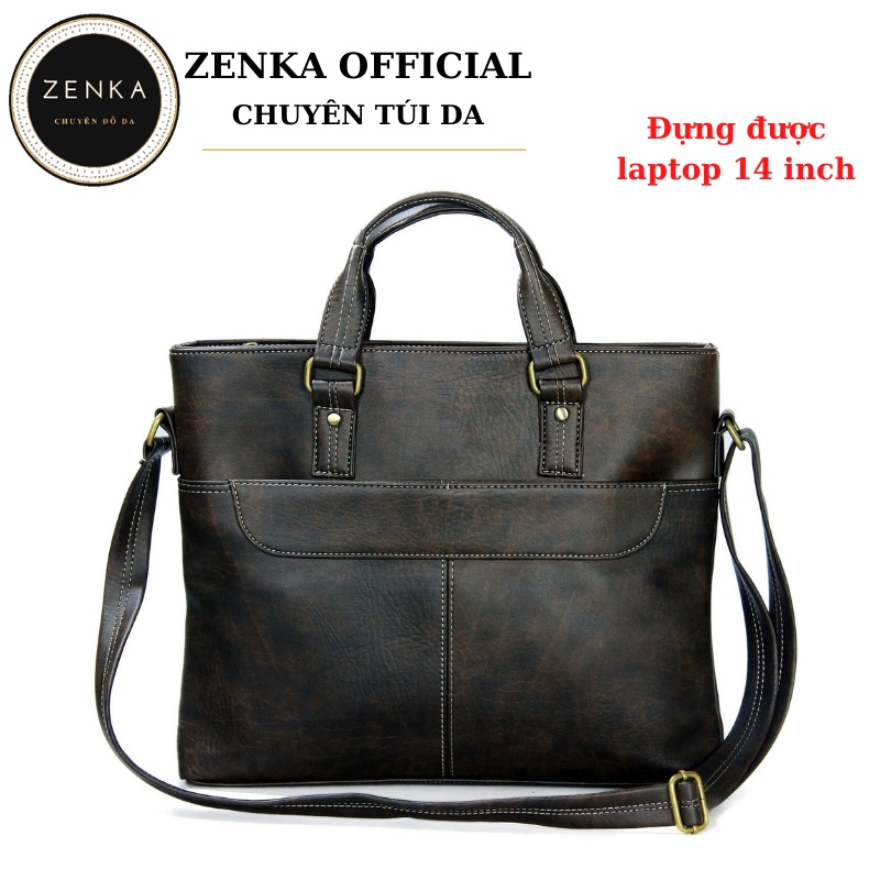 Túi công sở nữ đựng laptop 14 inch Zenka thanh lịch và sang trọng