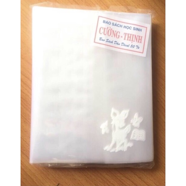 Bao sách cường thịnh loại mỏng . 10 tờ