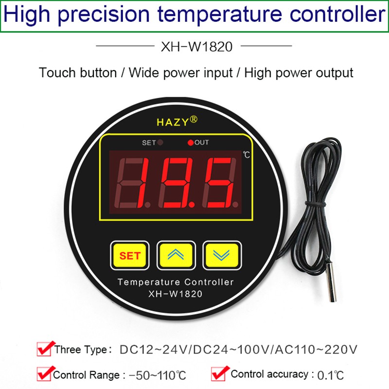 Bảng Điều Khiển Nhiệt Độ Kỹ Thuật Số XH-W1820 30A