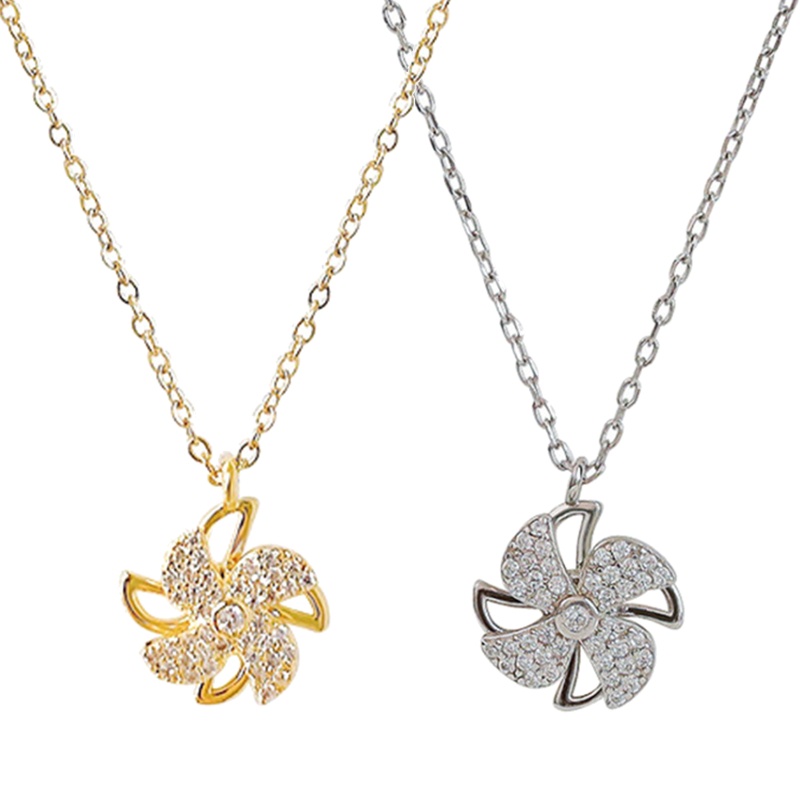 Vòng cổ Mặt Cối Xay Gió Xoay Được Giúp Giảm Căng Thẳng Thời Trang Cho Nữ