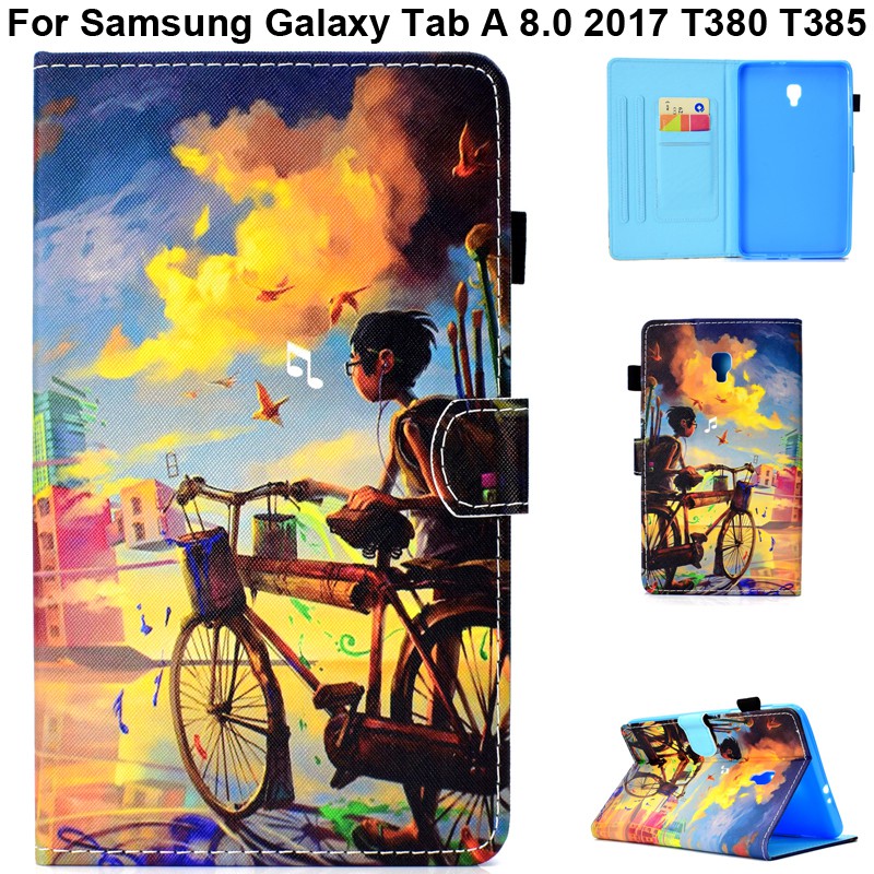 Ốp lưng Samsung Galaxy Tab A 8.0 2017 SM-T380 T385 8" Vỏ bảo vệ chống va đập