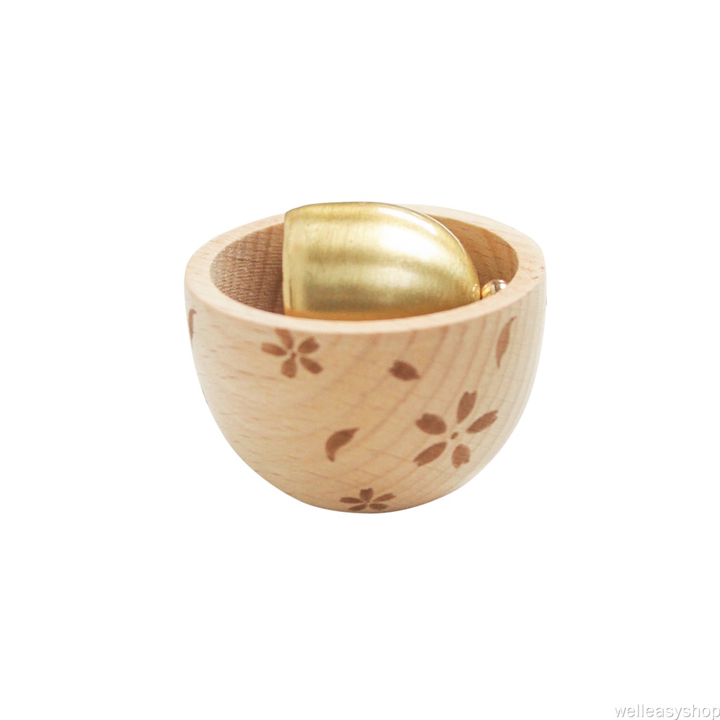 Chuông Gió Gỗ 3D Có Nam Châm Dán Tủ Lạnh Trang Trí Nhà Bếp Phong Cách Nhật Bản