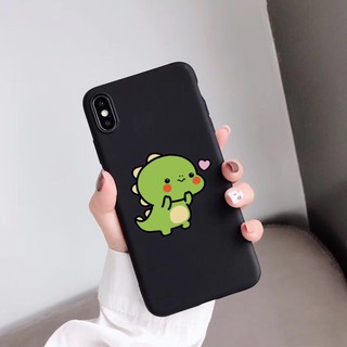 ỐP IPHONE - Ốp LƯNG - Hot Dẻo - M691 Khủng long đáng yêu