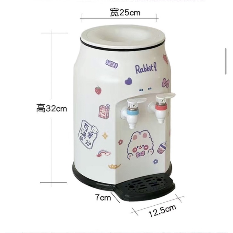 Bình để nước nóng lạnh mini để bàn - order
