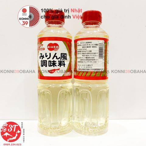 Rượu Mirin nấu ăn Hinode 500ml, rượu xào nấu | BigBuy360 - bigbuy360.vn