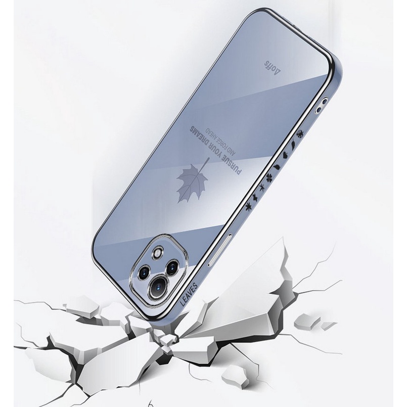 Ốp Điện Thoại Mềm In Họa Tiết Lá Phong Cho OPPO Realme Narzo 50i 50A C21Y 5 Pro 9 8i 9i C35 C31 C21 C20