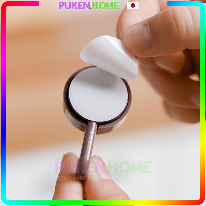 Móc dính tường, móc treo đồ dán tường siêu dính, móc dán tường 3d chắc chắn dán trên nhiều bề mặt 1 vỉ 10 móc