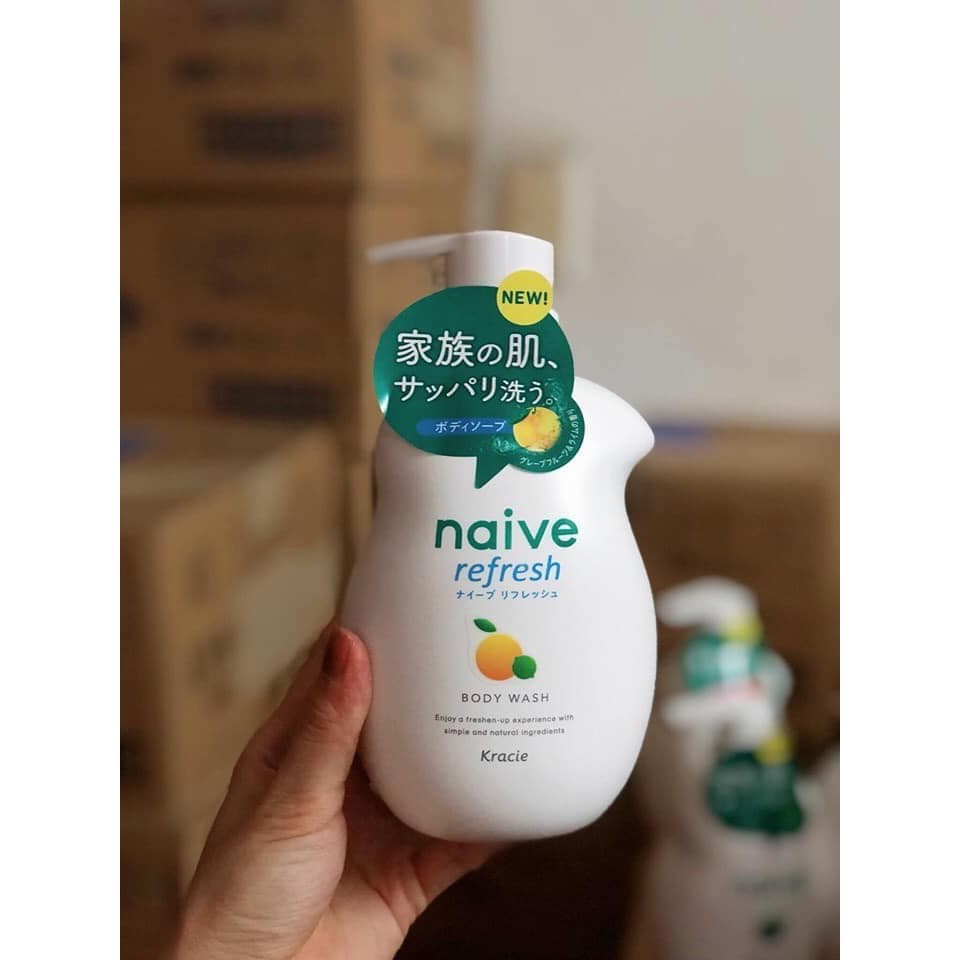 Sữa tắm Naive Kracie-NHẬT BẢN