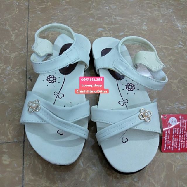 Sandal bitas bé gái SOB240 Trắng